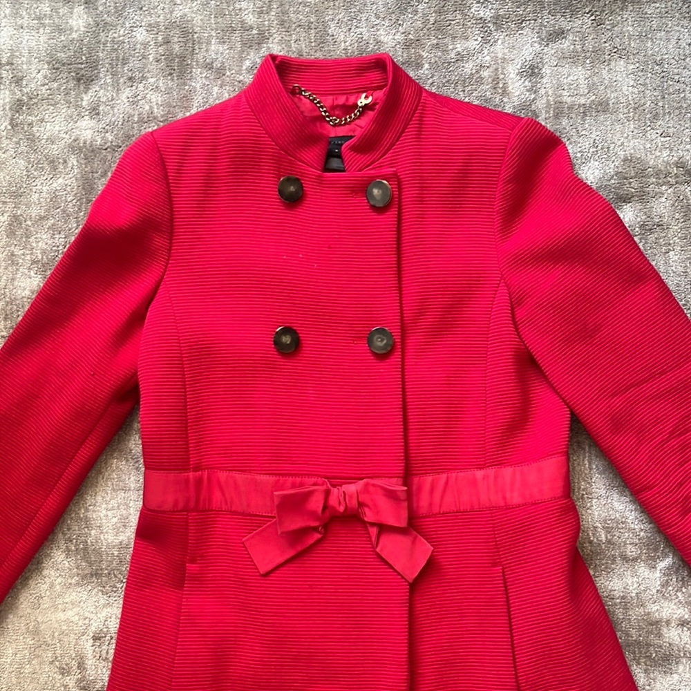 Marc by Marc Jacobs Red Coat with Bow, Small